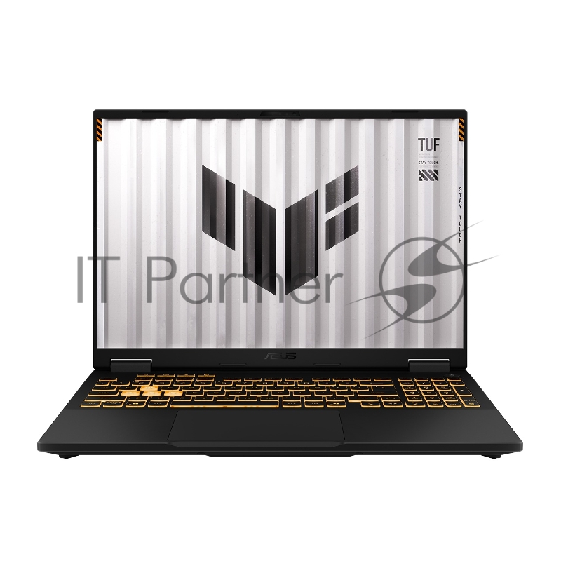 Ноутбук Asus TUF Gaming F16 FX608JMR-RV130 Core i5 14450HX 16Gb SSD1Tb NVIDIA GeForce RTX 5060 8Gb 16 IPS WUXGA (1920x1200) без ОС grey WiFi BT Cam (90NR0NB1-M007D0)