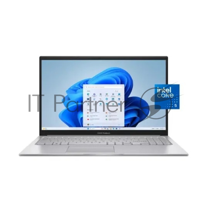 Ноутбук ASUS F1504VAP-WH56 15.6 FHD IPS, Intel Core 5 120U, 16Gb, 512Gb SSD, BL, Win11 Home (ENG), серебристый*