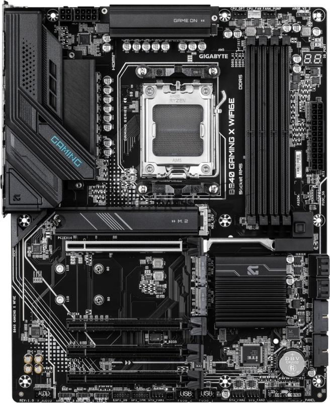 Материнская плата Gigabyte B840 GAMING X WIFI6E