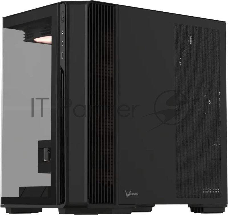 Корпус Formula Crystal Z7 черный без БП ATX 11x120mm 4x140mm 1xUSB3.0 1xUSB3.1 audio bott PSU
