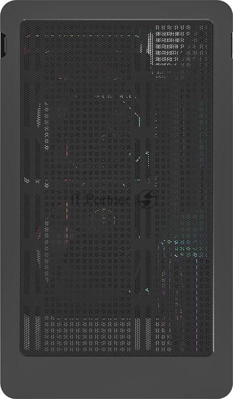 Корпус Formula Crystal U1M черный без БП mATX 1xUSB3.0 1xUSB3.1 audio bott PSU