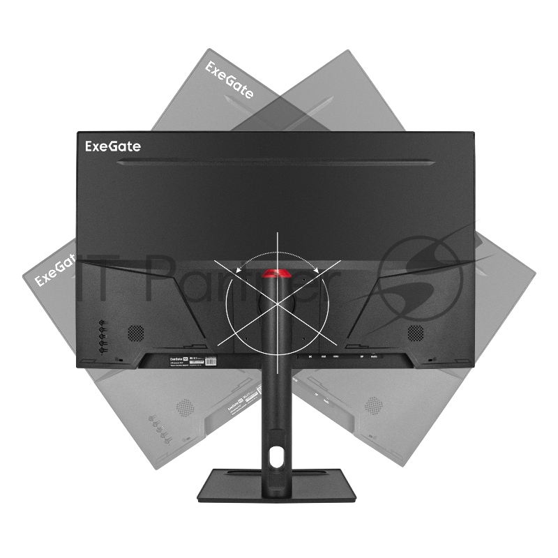 Монитор игровой с аудио 31.5 WQHD 165 Гц ExeGate Combat EG3207TA (IPS LED Grade A+, 2K, 2560x1440@165Гц (WQHD), 16:9, 300cd/m2, 1000:1, 178°/178°, 1ms, 2xHDMI2.0, DisplayPort, USB, audio-out, speakers, Flicker-free, FreeSync, Low Blue Light, кабель D