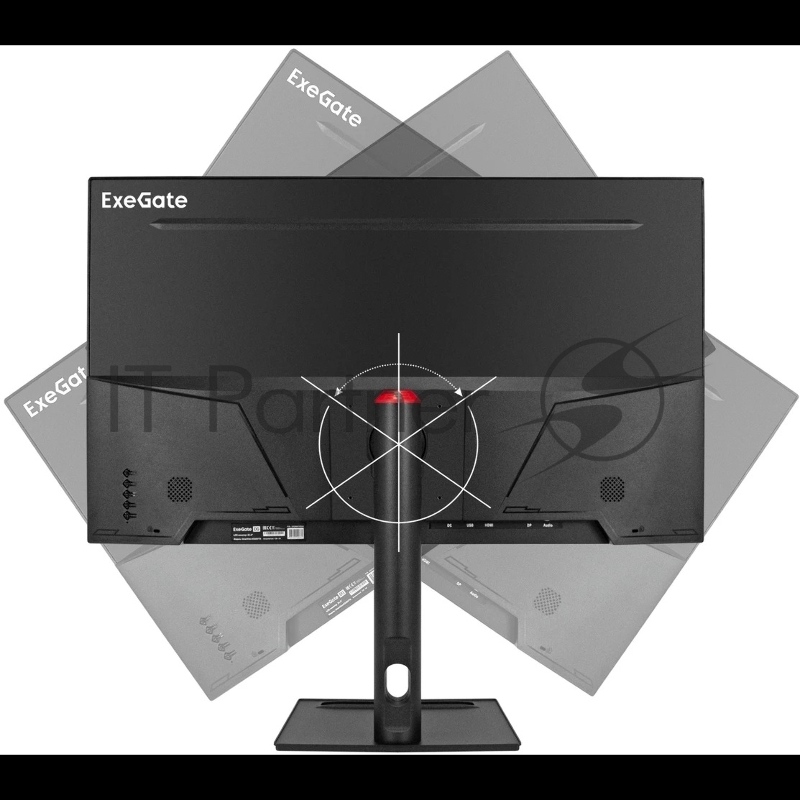 Монитор игровой с аудио 31.5 WQHD 165 Гц ExeGate Combat EG3207TA (IPS LED Grade A+, 2K, 2560x1440@165Гц (WQHD), 16:9, 300cd/m2, 1000:1, 178°/178°, 1ms, 2xHDMI2.0, DisplayPort, USB, audio-out, speakers, Flicker-free, FreeSync, Low Blue Light, кабель D