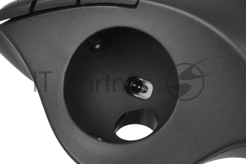 Трекбол Logitech M575S черный оптическая 2000dpi беспров. BT/Radio USB2.0 (910-007035)