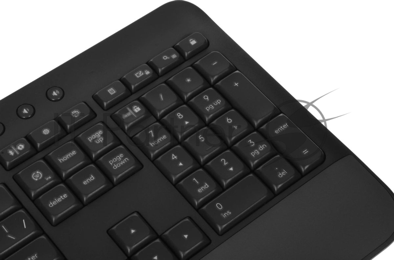 Клавиатура + мышь Logitech MK650 COMBO FOR BUSINESS клав:графитовый мышь:черный/серый USB беспроводная Bluetooth/Радио (920-011013)