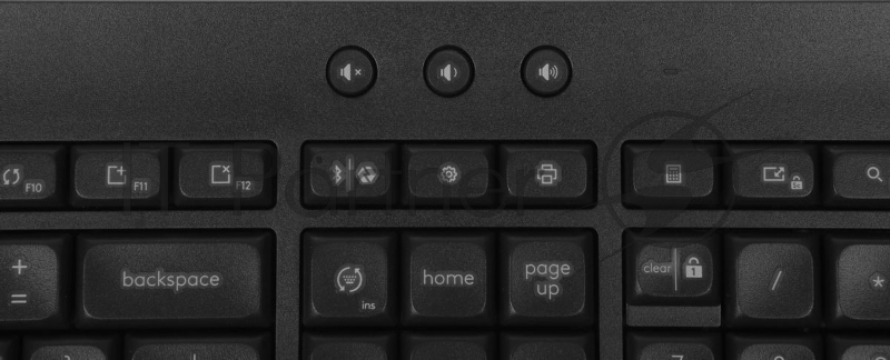 Клавиатура + мышь Logitech MK650 COMBO FOR BUSINESS клав:графитовый мышь:черный/серый USB беспроводная Bluetooth/Радио (920-011013)