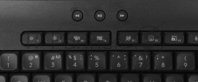 Клавиатура + мышь Logitech MK650 COMBO FOR BUSINESS клав:графитовый мышь:черный/серый USB беспроводная Bluetooth/Радио (920-011013)