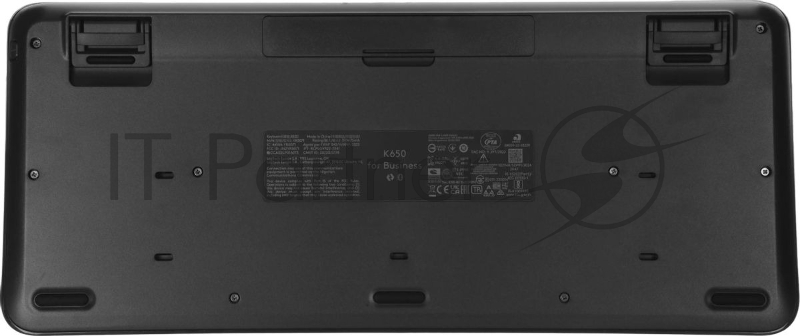 Клавиатура + мышь Logitech MK650 COMBO FOR BUSINESS клав:графитовый мышь:черный/серый USB беспроводная Bluetooth/Радио (920-011013)