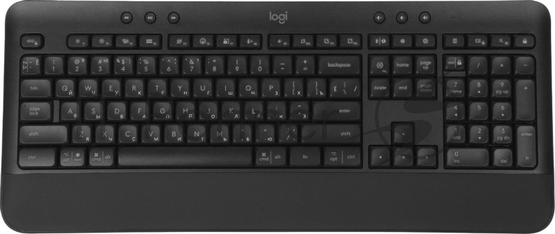 Клавиатура + мышь Logitech MK650 COMBO FOR BUSINESS клав:графитовый мышь:черный/серый USB беспроводная Bluetooth/Радио (920-011013)
