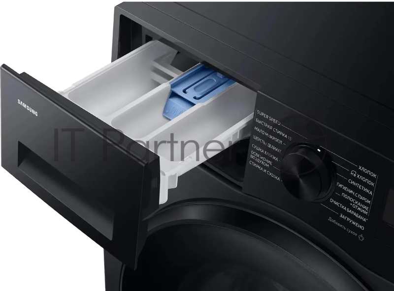 Стиральная машина Samsung WD90DG5G34BBLP загр.фронтальная макс.:9кг (с сушкой) черный