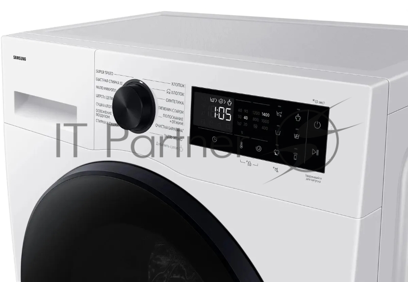 Стиральная машина Samsung WD90DG5G34BELP загр.фронтальная макс.:9кг (с сушкой) белый