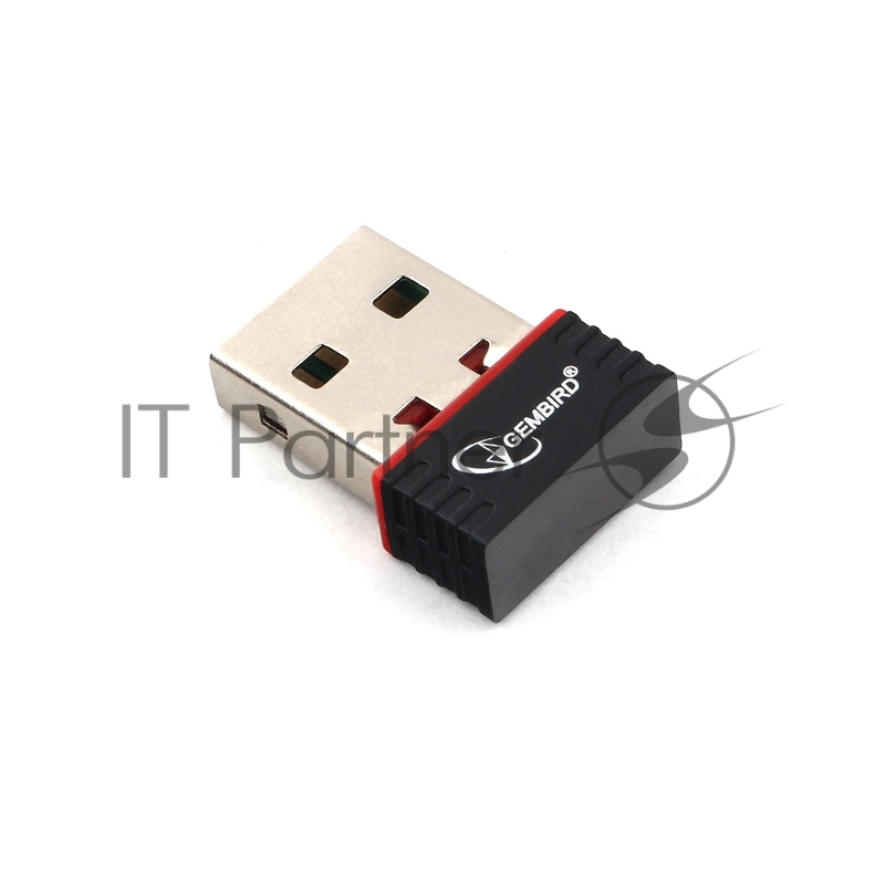 Сетевой микро адаптер WiFi Gembird 150 Мбит, USB, 802.11b/g/n