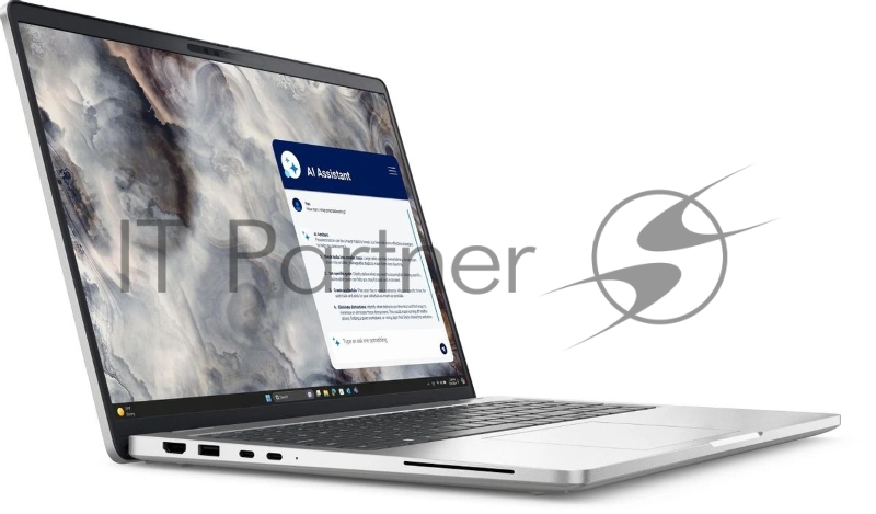 Ноутбук Dell Pro 16 Plus Core Ultra 5 235U 16Gb SSD1Tb Intel Graphics 16 WVA FHD+ (1920x1200) Linux grey WiFi BT Cam (PRO16PL-5613)