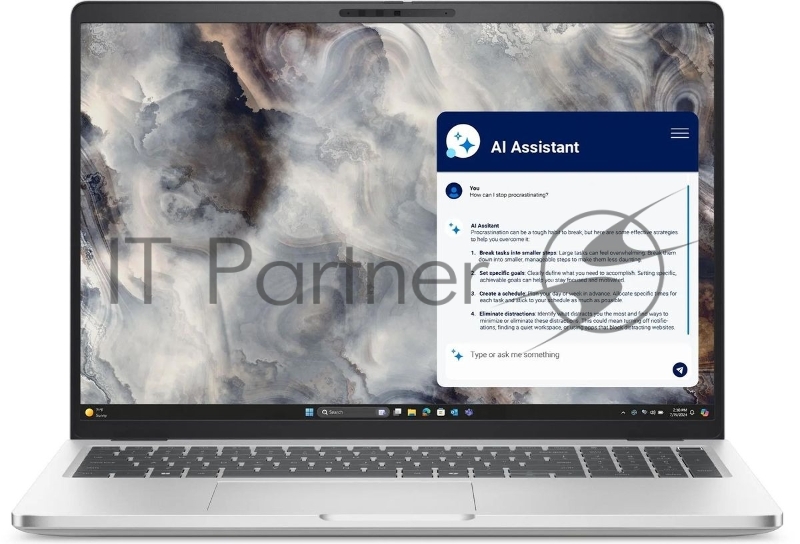 Ноутбук Dell Pro 16 Plus Core Ultra 5 235U 16Gb SSD1Tb Intel Graphics 16 WVA FHD+ (1920x1200) Linux grey WiFi BT Cam (PRO16PL-5613)