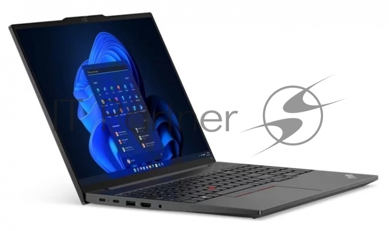 Ноутбук Lenovo ThinkPad E16 G2 Ryzen 7 7735HS 32Gb SSD512Gb AMD Radeon 680M 16 IPS WUXGA (1920x1200) Windows 11 Pro черный WiFi BT Cam (21M5S0JK00_32G)