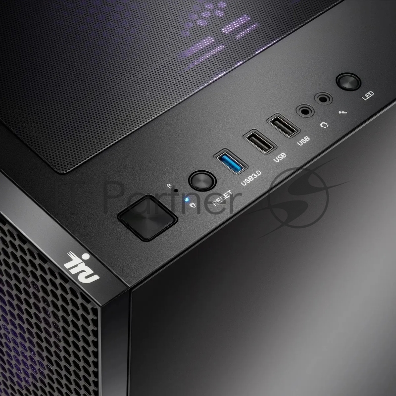 ПК IRU Tactio 510B7GP TWR i7 14700F (2.1) 64Gb SSD1Tb RTX5070Ti 16Gb FreeDOS GbitEth 750W черный (RUS) (2146249)