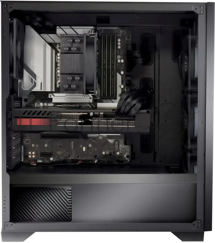 ПК IRU Tactio 510B7GP TWR i7 14700F (2.1) 64Gb SSD1Tb RTX5070Ti 16Gb FreeDOS GbitEth 750W черный (RUS) (2146249)