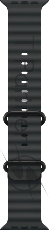 Смарт-часы Apple Watch Ultra 3 2025 A3281 49мм OLED корп.черный титан Ocean band рем.черный разм.брасл.:130-210мм (MF0J4ZP/A)