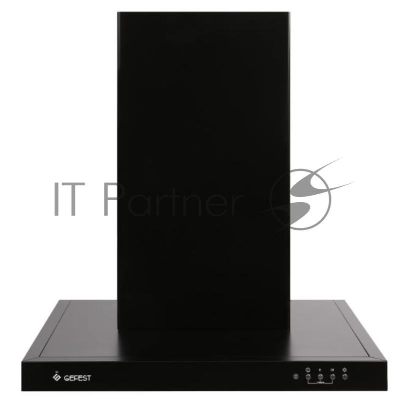 Вытяжка каминная Gefest ВО 3606 Р23 черный, 60 см, 550 куб. м/ч, 76 дБ