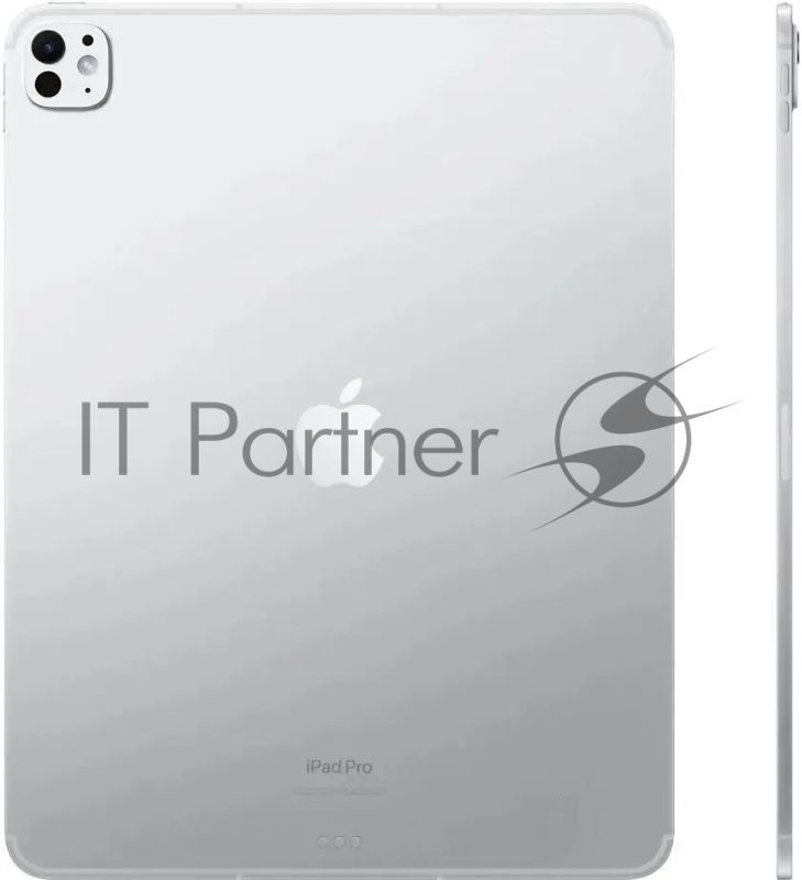 Планшет Apple iPad Pro 2025 A3357 M5 9C RAM12Gb ROM256Gb 11 OLED 2420x1668 iOS серебристый 12Mpix 12Mpix BT WiFi 10hr