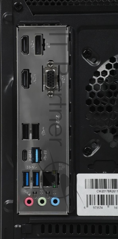 Компьютер Amur Нарвал B7I21 MT i5 12400 (2.5) 16Gb SSD512Gb UHDG 730 FreeDOS 2x2.5GbitEth 500W мышь клавиатура черный (RUS) (2149657)