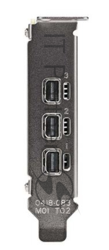 Видеокарта PCIE16 NVIDIA T400 4GB GDDR6 3x Mini DisplayPort OEM (только карта)