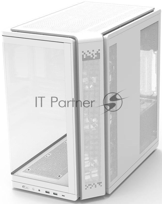 Компьютерный корпус ZALMAN MidTower P60 White (ATX, без БП, 5x120mm ARGB fans, 1xUSB Type C, 2xUSB 3.0) (Zalman P60 White)