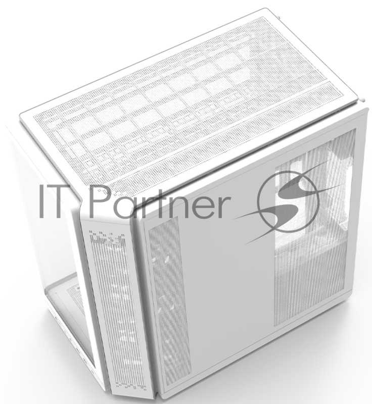 Компьютерный корпус ZALMAN MidTower P60 White (ATX, без БП, 5x120mm ARGB fans, 1xUSB Type C, 2xUSB 3.0) (Zalman P60 White)