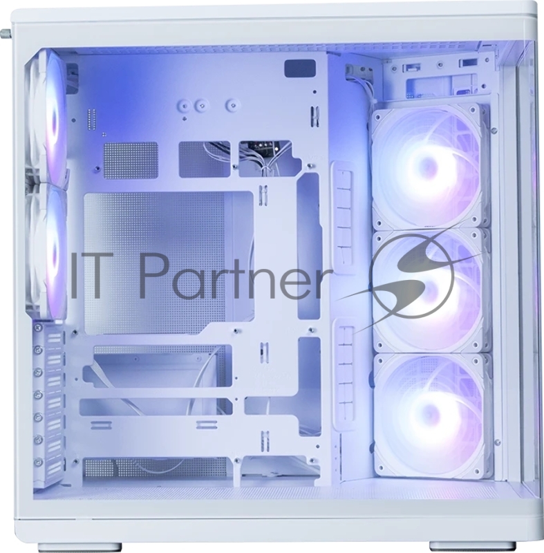 Компьютерный корпус ZALMAN MidTower P60 White (ATX, без БП, 5x120mm ARGB fans, 1xUSB Type C, 2xUSB 3.0) (Zalman P60 White)