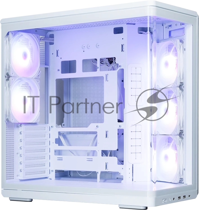 Компьютерный корпус ZALMAN MidTower P60 White (ATX, без БП, 5x120mm ARGB fans, 1xUSB Type C, 2xUSB 3.0) (Zalman P60 White)