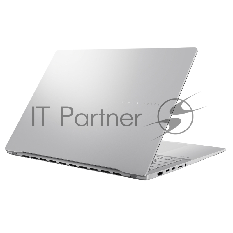 Ноутбук ASUS M5606K (M5606KA-RI035) 16/3K/OLED/600N/120Hz/Ryzen AI 7 350/24GB/SSD1TB/AMD Radeon/Backlit/DOS/Cool Silver (90NB1593-M00160)