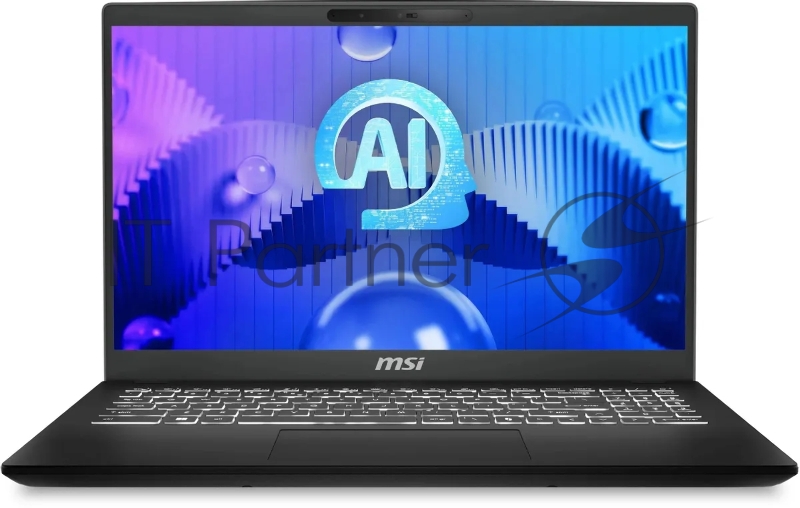 Ноутбук MSI Modern 15 H AI C1MTG-084US Ultra 9 185H 32Gb SSD1Tb Intel UHD Graphics 15.6 IPS Touch FHD (1920x1080) Windows 11 Home Multi Language black WiFi BT Cam (9S7-15H551-084)