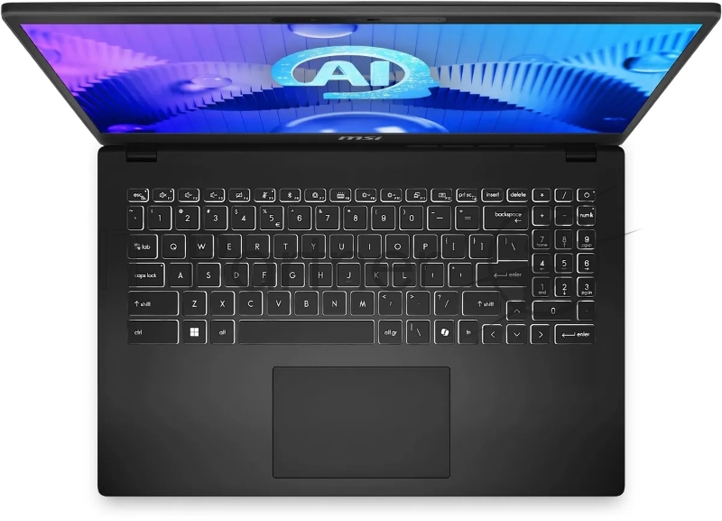 Ноутбук MSI Modern 15 H AI C1MTG-084US Ultra 9 185H 32Gb SSD1Tb Intel UHD Graphics 15.6 IPS Touch FHD (1920x1080) Windows 11 Home Multi Language black WiFi BT Cam (9S7-15H551-084)