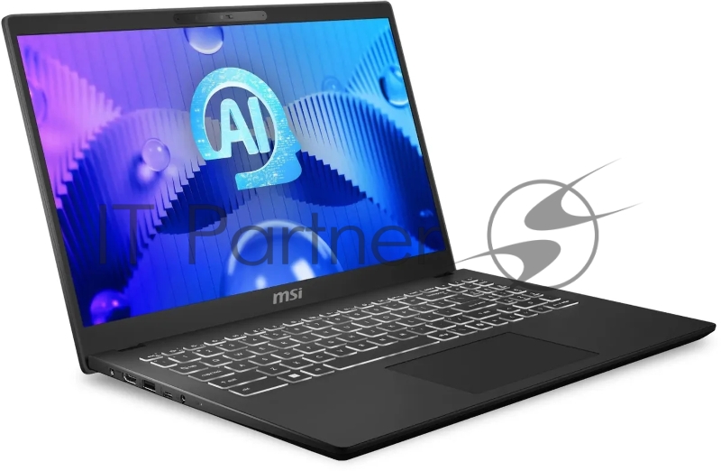 Ноутбук MSI Modern 15 H AI C1MTG-084US Ultra 9 185H 32Gb SSD1Tb Intel UHD Graphics 15.6 IPS Touch FHD (1920x1080) Windows 11 Home Multi Language black WiFi BT Cam (9S7-15H551-084)