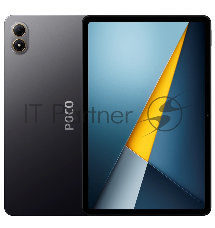 Планшет Xiaomi Poco Pad M1 7s Gen 4 (2.7) 8C RAM8Gb ROM256Gb 12.1 IPS 2560x1600 Android 15 серый 8Mpix 8Mpix BT WiFi microSD 2Tb 12000mAh 1992hrs