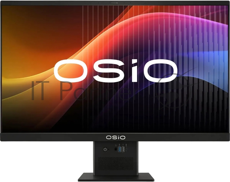 Моноблок Osio BaseLine B240i-025b 23.8 Full HD i3 1115G4 (3) 16Gb SSD512Gb UHDG Windows 11 Pro GbitEth WiFi BT 84W Cam черный 1920x1080 (RUS)