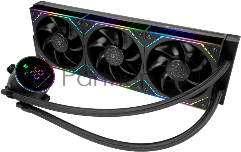 Система водяного охлаждения Thermalright Frozen Magic 360 Digital V2 ARGB Soc-AM5/AM4/1200/1700/1851 черный 4-pin 28dB Al LCD Ret (F-MAGIC-360-DIGITAL-BL-ARGB-V