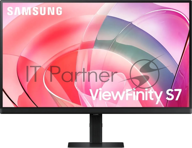 Монитор Samsung 27 ViewFinity S7 S27D700EAUXEN черный IPS LED 5ms 16:9 HDMI M/M матовая 1000:1 350cd 178гр/178гр 3840x2160 60Hz DP Quad 4K (2160p) USB 5кг