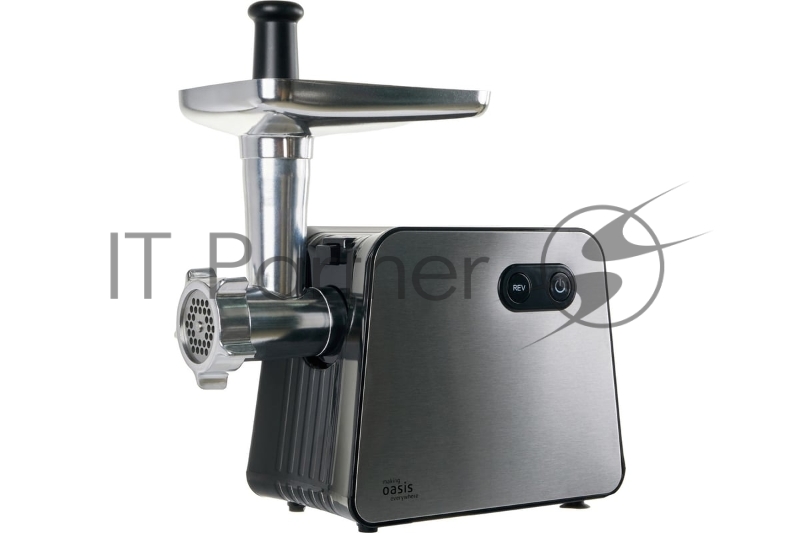 Мясорубка OASIS MG-TK2 серебро, 2000Вт.
