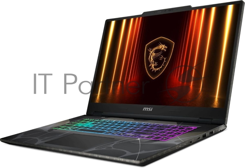 Ноутбук MSI Cyborg 17 B13WGKG-214XRU Core i7 13620H 32Gb SSD1Tb NVIDIA GeForce RTX 5070 8Gb 17.3 IPS FHD (1920x1080) FreeDOS черный WiFi BT Cam (9S7-17U332-214)