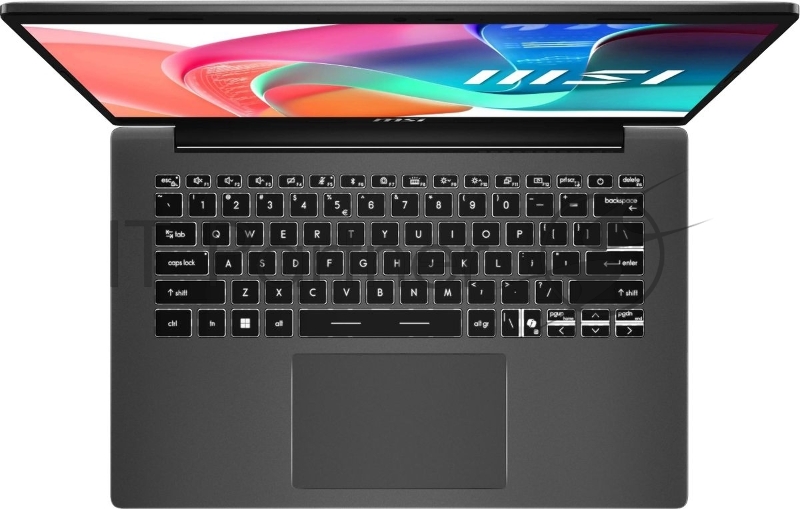 Ноутбук MSI Modern 14 F1MG-656RU Core 7 150U 16Gb SSD512Gb Intel Graphics 14 IPS FHD (1920x1080) Windows 11 Pro grey WiFi BT Cam (9S7-14S111-656)