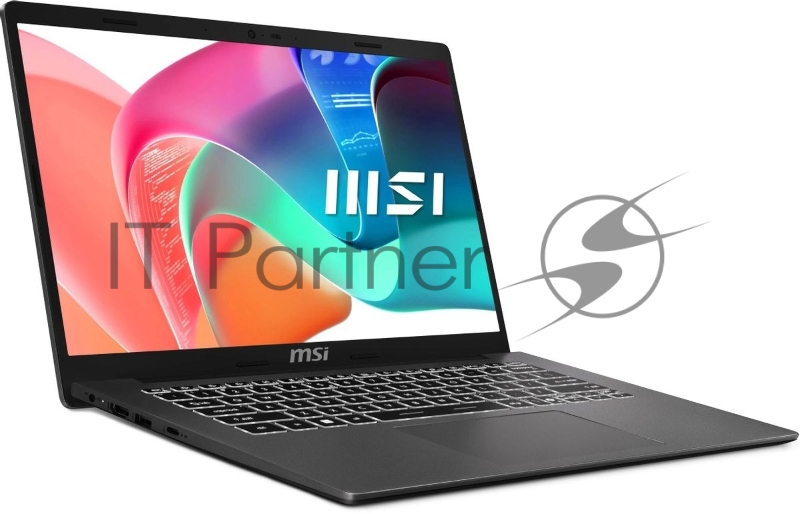Ноутбук MSI Modern 14 F1MG-656RU Core 7 150U 16Gb SSD512Gb Intel Graphics 14 IPS FHD (1920x1080) Windows 11 Pro grey WiFi BT Cam (9S7-14S111-656)
