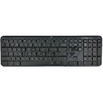 Клавиатура Logitech K950 черный USB беспроводная BT/Radio slim (920-012434)