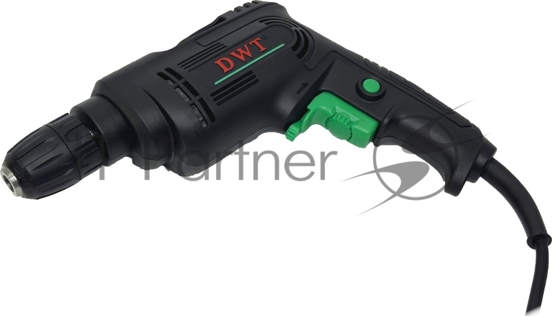 Дрель сетевая безударная DWT BMP04-10 C /450 Вт/до 3300 об.в мин/1.0-10 мм/реверс/кабель 2 м/черный (BMP04-10 C)