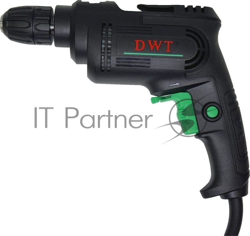 Дрель сетевая безударная DWT BMP04-10 C /450 Вт/до 3300 об.в мин/1.0-10 мм/реверс/кабель 2 м/черный (BMP04-10 C)