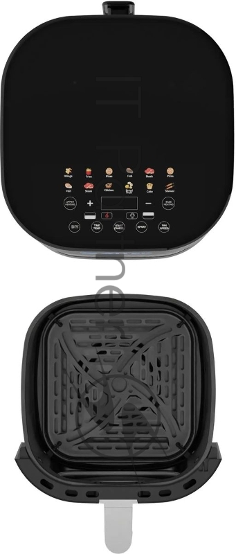 Аэрогриль Vitek VT-AF2001 2100Вт серый/черный