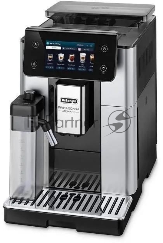 Кофемашина Delonghi Primadonna Aromatic ECAM630.75.TSM 1450Вт серебристый/черный