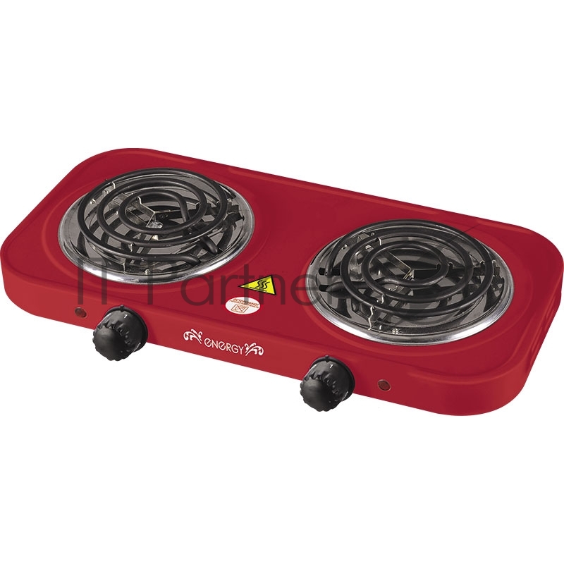Плита настольная электрическая Energy EN-904R 1000+1000Вт Ф140мм