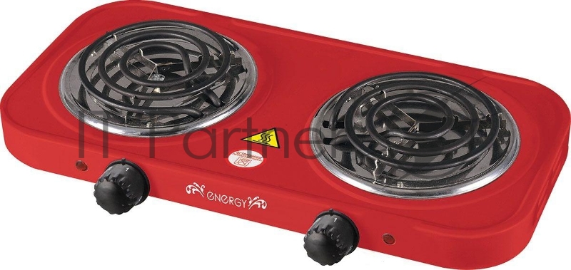 Плита настольная электрическая Energy EN-904R 1000+1000Вт Ф140мм