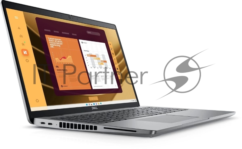 Ноутбук Dell Latitude 5550 Core i7 1355U 8Gb SSD512Gb Intel Iris Xe graphics 15.6 IPS FHD (1920x1080) Windows 11 Pro grey WiFi BT Cam (5550-7811)